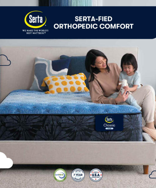 Serta Classic Plus – Orthopedic Comfort