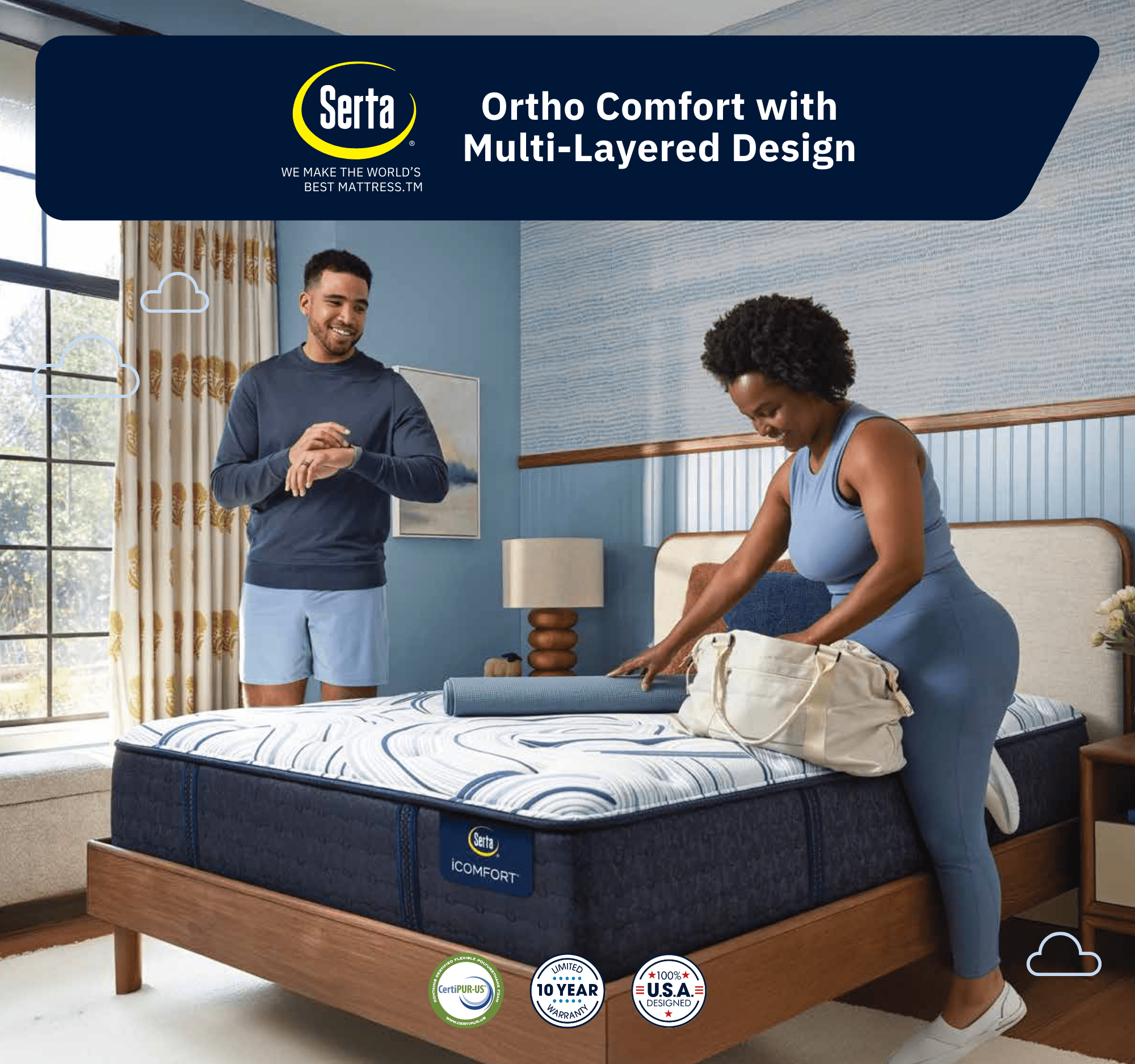 Serta iComfort – Ortho Comfort Mattress