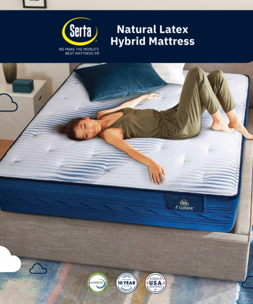 Serta iLatex – Natural Latex Hybrid Mattress