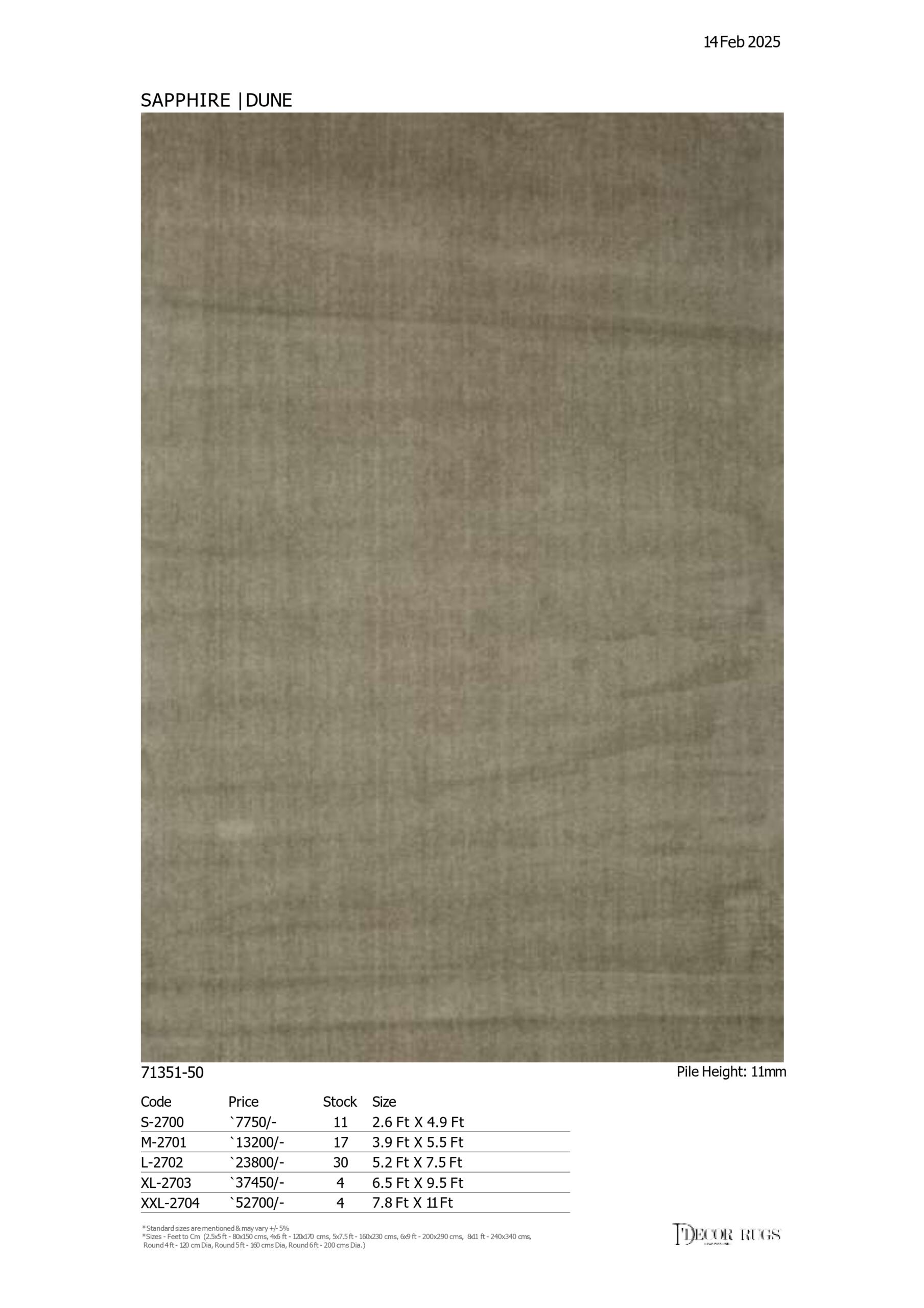Sapphire Dune Rug - Image 2