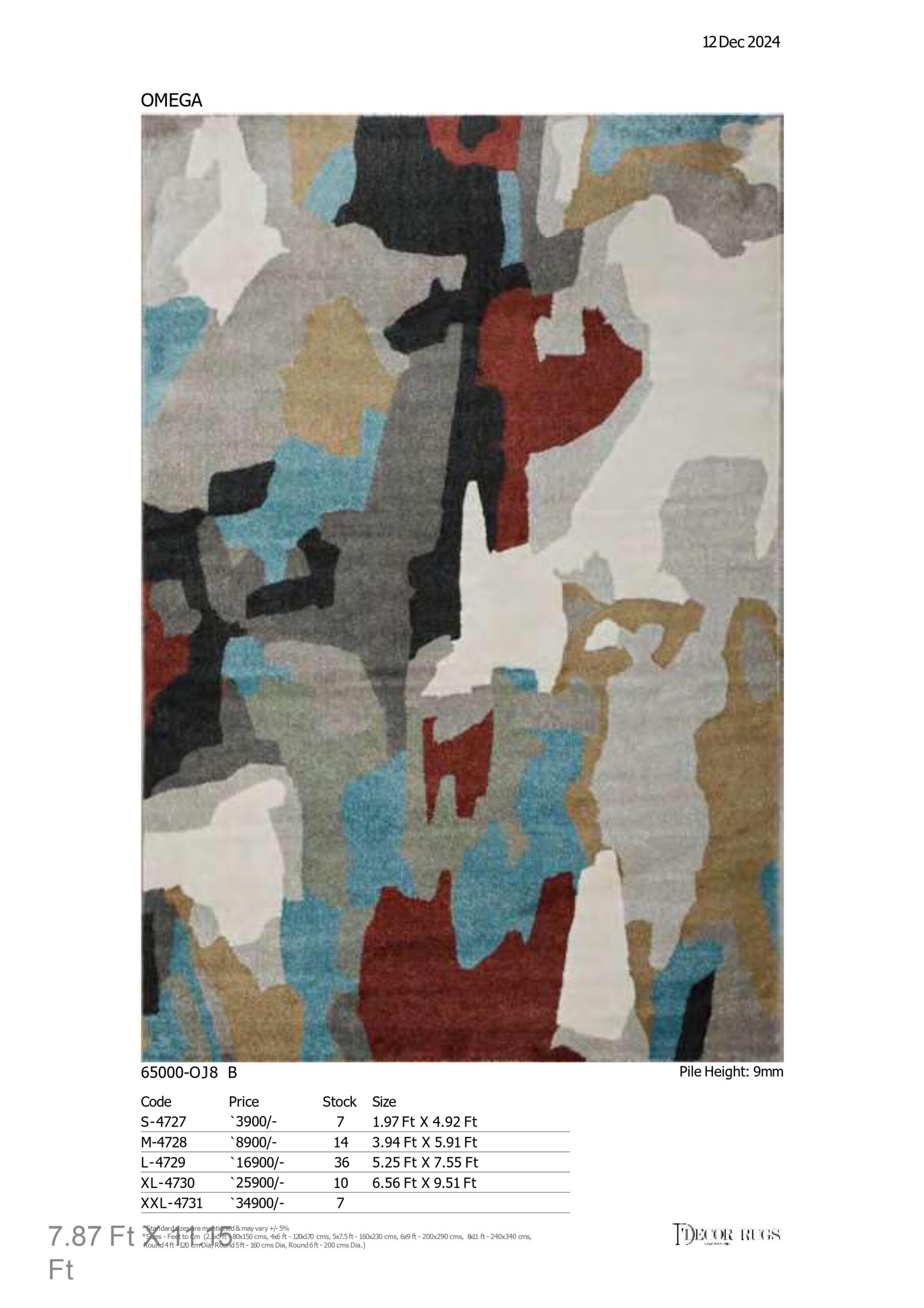 Sapphire Dune Rug - Image 19