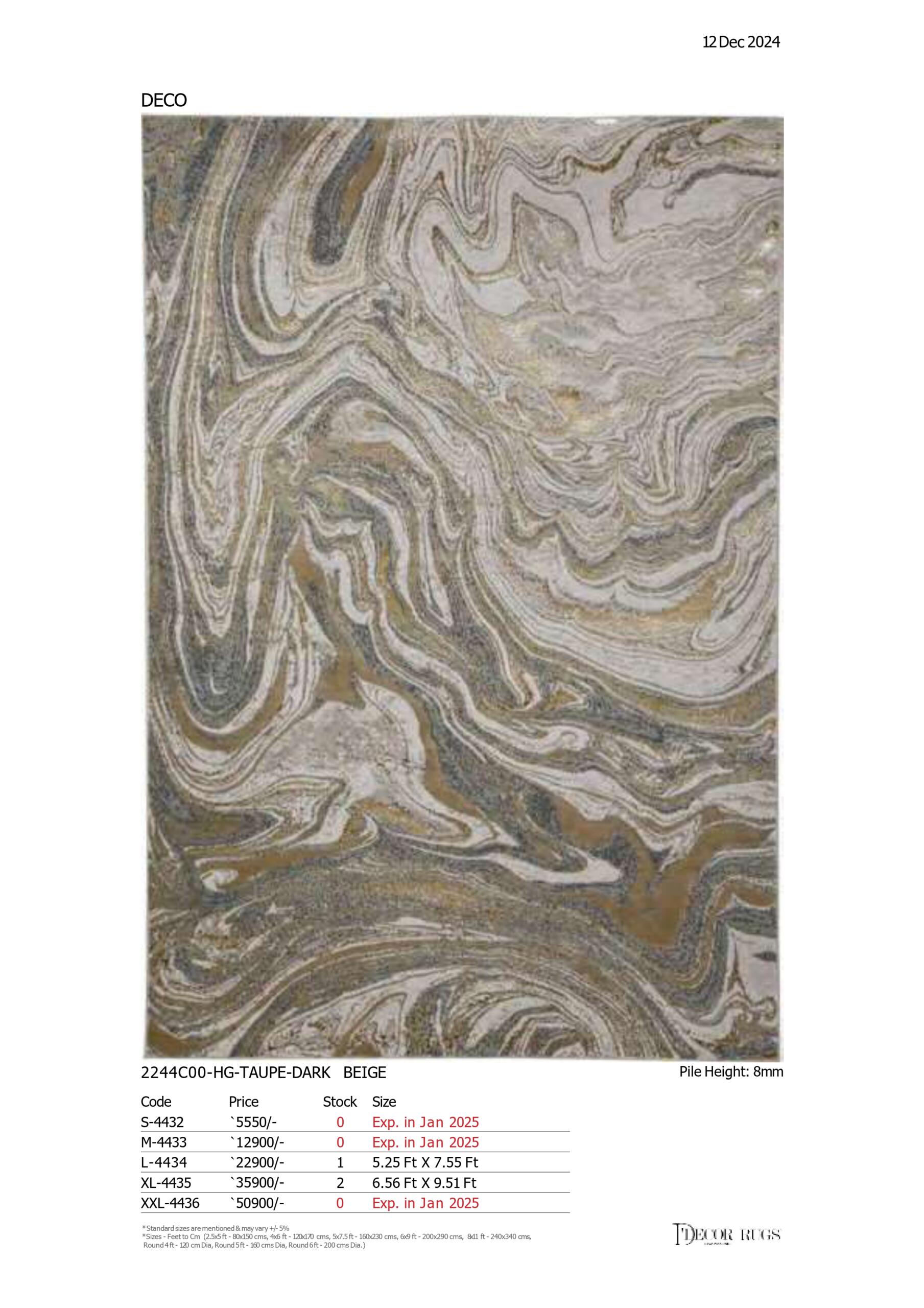 Sapphire Dune Rug - Image 24