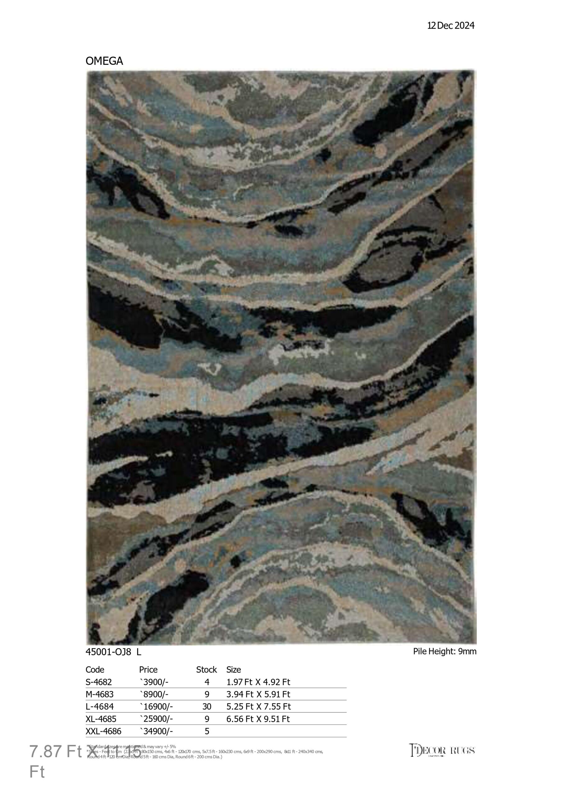 Sapphire Dune Rug - Image 32