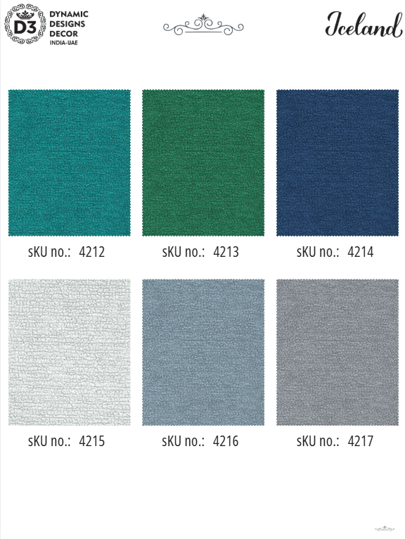 Iceland Cushion & Upholstery Fabric – D3 Premium Collection - Image 2